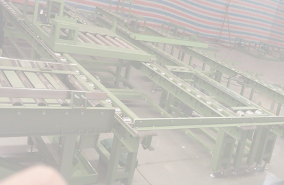 Air conditioning external assembly line